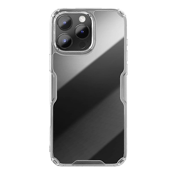 NILLKIN Nature Pro -sarja iPhone 16 Prolle Kirkas PC+TPU Puhelimen Takakuori - Sininen Multicolor Transparent