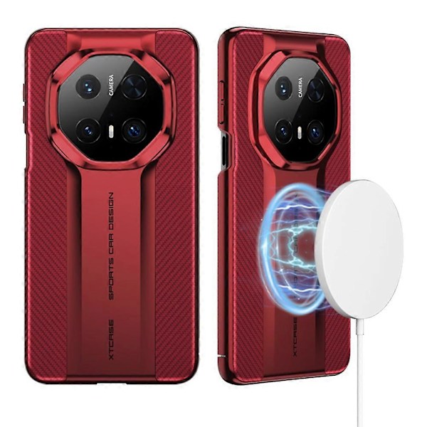 Kompatibel med Huawei Mate 70 RS Ultimate Mobilskal Multicolor Red