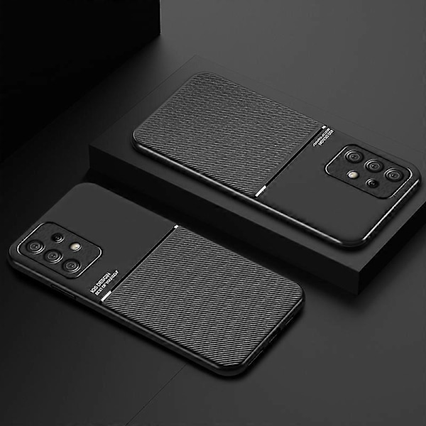Telefonfodral för Samsung Galaxy A23 4G/A23 5G (Global Version), PU-läder + TPU-linjer Präglat Skal Multicolor Style D