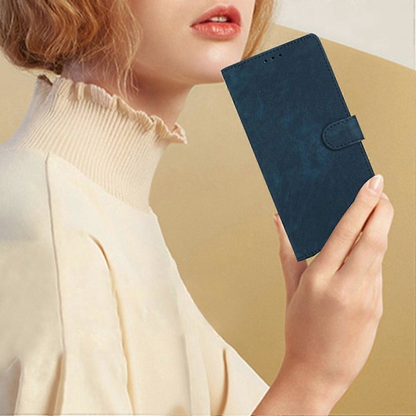 PU-lommebokdeksel til Xiaomi Redmi 12C 4G, hudvennlig stativ Multicolor Style C