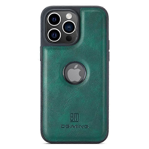 Skal för iPhone 15 Plus med logovy, baksida i PU-läder+PC+TPU Multicolor Style C