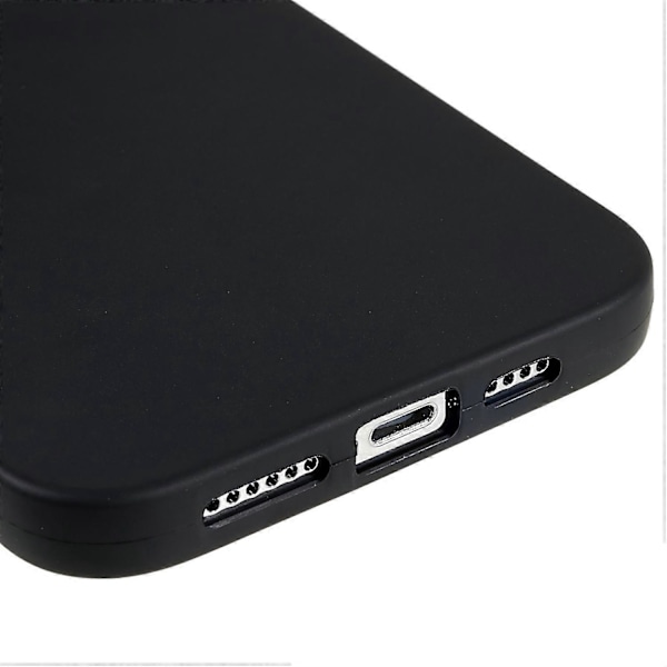 Svart Matt Flexibelt TPU-skal för iPhone 14 Pro, Repskyddande Skyddande Mobilskal Multicolor Style A