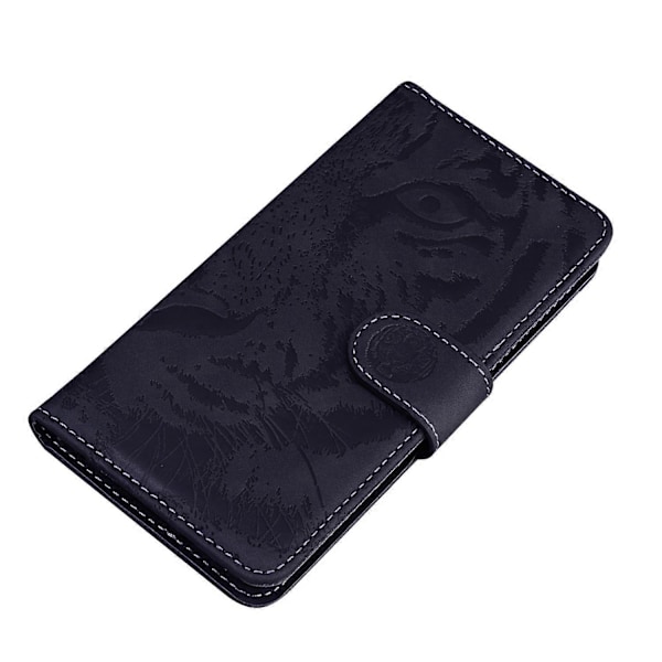 Motorola Moto G73 5G PU-nahkainen puhelinkotelo, tiikerikuvioitu puhelinkotelo jalustalla ja lompakolla Multicolor Style A
