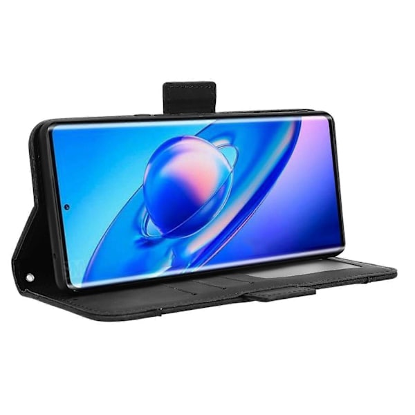 Blackview A200 Pro -kotelo, lompakkomallinen jalustalla ja usealla korttipaikalla Multicolor Style A