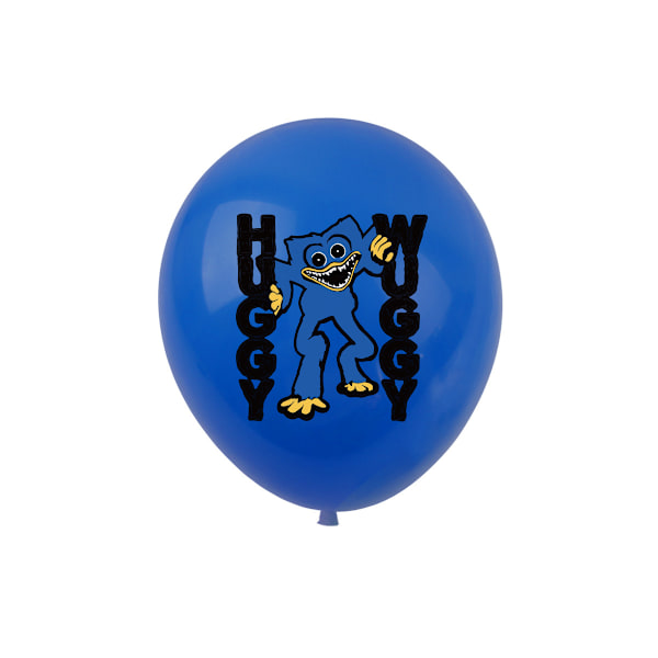 Nya 9st Poppy's Playtime Födelsedagsdekoration Tillbehör Latexballonger