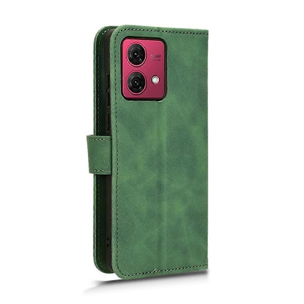 Motorola Moto G84 5G -puhelimen suojakotelo PU-nahkaa magneettilukolla ja lompakolla Multicolor Style C
