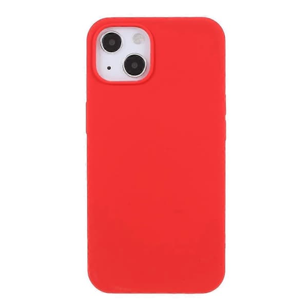 Silikon Deksel til iPhone 15 Plus Mobiltelefon Bakside Beskyttelse Multicolor Style B
