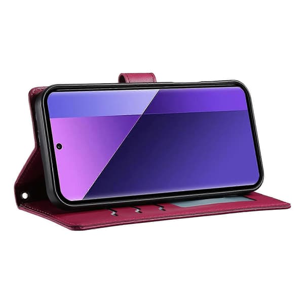 Kompatibel med Xiaomi Redmi Note 13 Pro+ 5G telefondeksel Multicolor Red