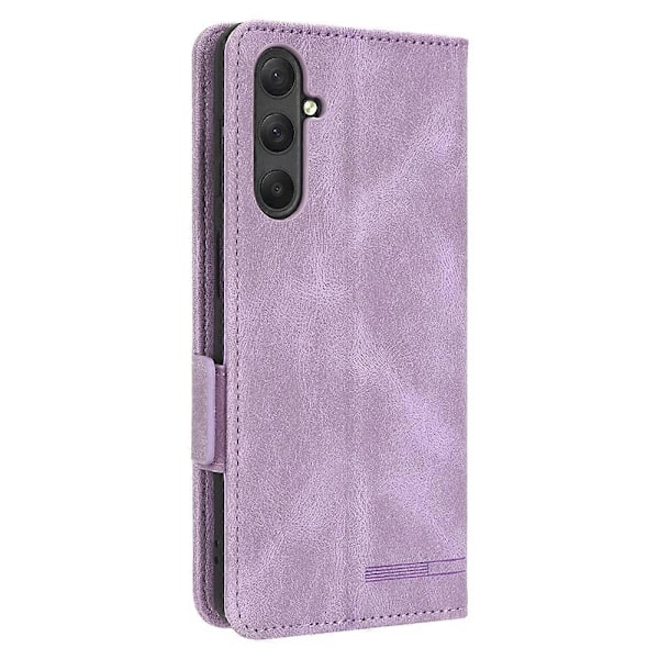Til Samsung Galaxy M54 5G/F54 5G Wallet Telefon Cover Hardware Dekor PU Læder Cover med Støttefod Multicolor Style D