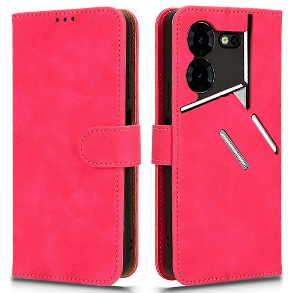 För TECNO Pova 5 Pro 4G Fodral Anti-Repor PU Läder Ställ Telefon Skydd Plånbok Multicolor Style D