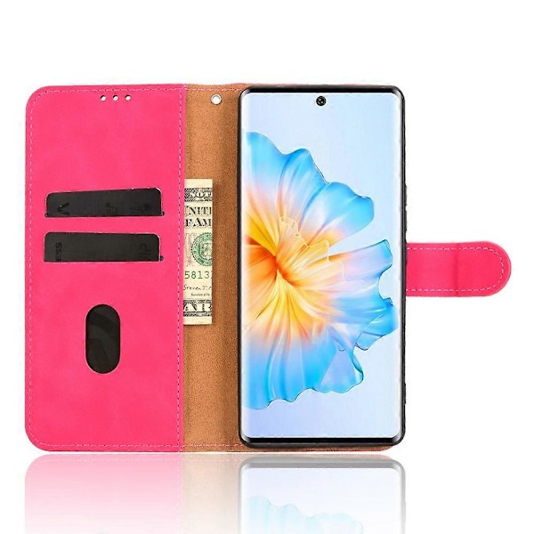 Til FOSSiBOT S3 Pro 4G Læder Etui Hudfølelse Anti Drop Wallet Flip Telefon Cover Multicolor Rose