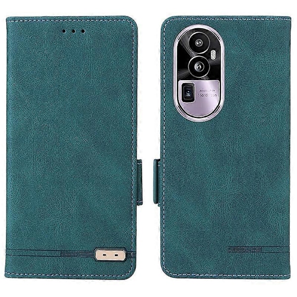 Oppo Reno10 Pro+ 5G -laitteelle Hardware Decor Lompakkokotelo PU-nahkainen Käännettävä Jalustakansi Multicolor Style D