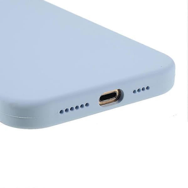 Blød Solid Silikone Beskyttelsescover til Hele Telefonen til iPhone 12 Pro Max 6.7 tommer Multicolor Style L