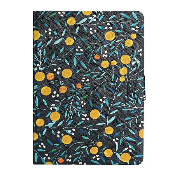 Til iPad 10.9 (2022) Stand Kort Holder Mønster Print Tablet Cover PU Læder Auto Vågn/Sov Case Multicolor Style C