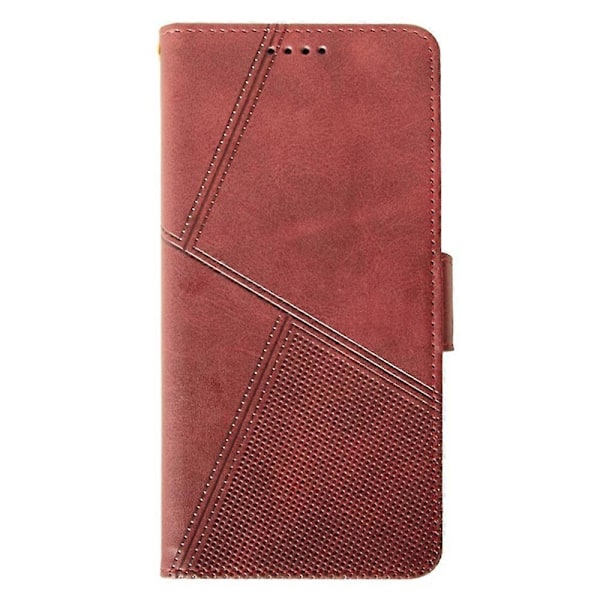 IDEWEI Etui til Xiaomi Redmi A3 4G/Poco C61 4G Kalvetekstur Tegnebog PU Læder Flip Telefon Cover Multicolor Style D