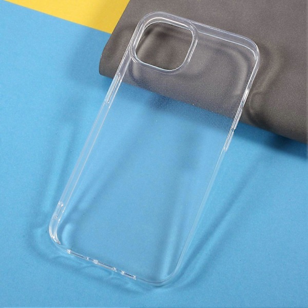 Fullständigt Klar Hud Mjukt Transparent 2mm TPU Stötfångare Anti-Repskydd för iPhone 13 mini 5,4 tum