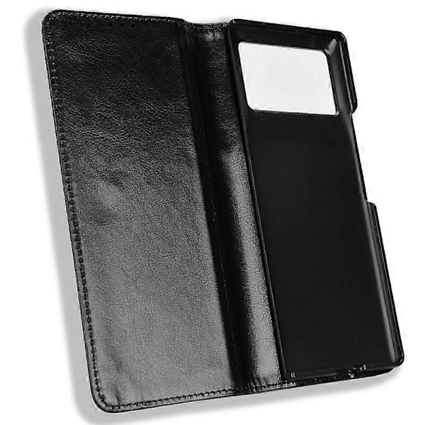 För Xiaomi Mix Fold 3 5G Vikbart Fodral Retro PU Läder Ställ Telefonskal Multicolor Style D