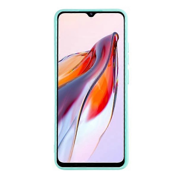 För Xiaomi Redmi 12C 4G Gummibelagt TPU Mobilskal Fiberfoder Repskyddande Skydd Multicolor Style H