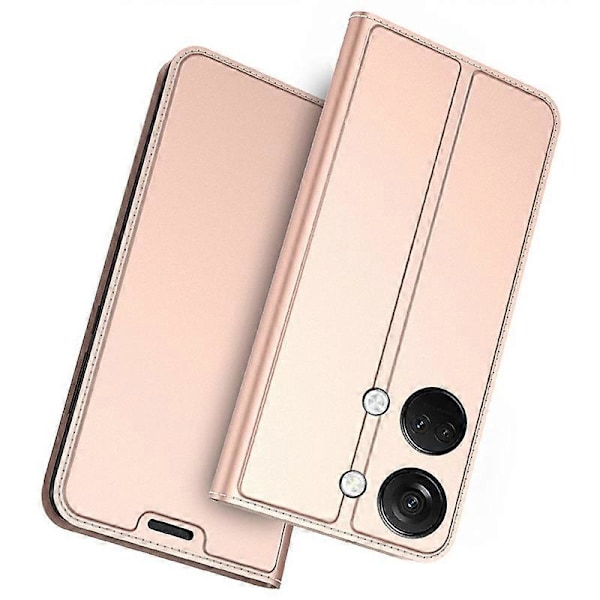 Puhelinpidikkeellinen suojakuori OnePlus Nord 3 5G/Ace 2V -puhelimelle, TPU+PU-nahkainen korttipidikkeellinen puhelinkotelo Multicolor Style C