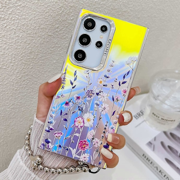 Puhelinkotelo Galaxy S24 Ultralle Multicolor Style A
