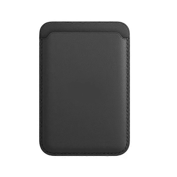 Läder Kortficka för iPhone 12/12 Pro/12 Pro Max Magsafe Magnetisk Korthållare Fodral