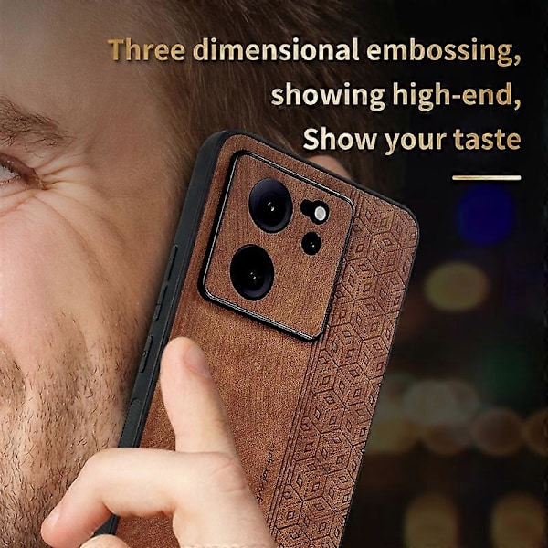 AZNS Fodral för Xiaomi Redmi K60 Ultra/13T/13T Pro PU Läderbelagd TPU Mobiltelefon Skal Multicolor Style C