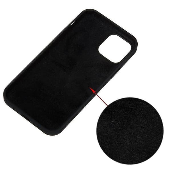 Flytande silikon mjukt foder baksida skyddande skal för iPhone 15 Pro Max, anti-dropp Multicolor Style D