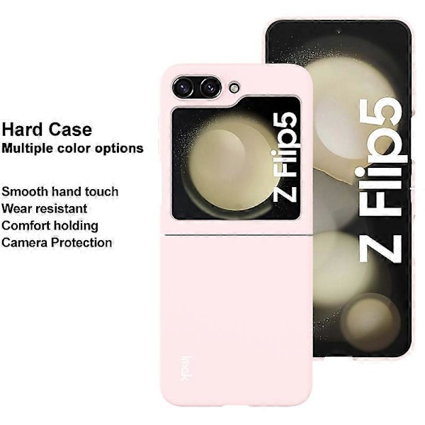 IMAK JS-2 Serie Beskyttelsescover til Samsung Galaxy Z Flip5 5G Hårdt PC Telefoncover Multicolor Style C
