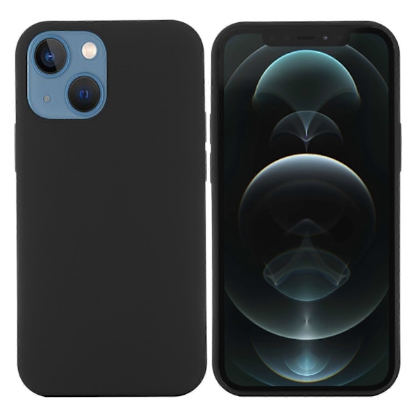 iPhone 13 mini 5,4 tuuman nestemäinen silikonipuhelinkuori suojakotelo magneettiseen lataukseen Multicolor Style C