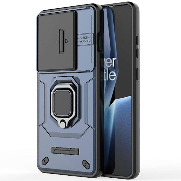 Kotelo OnePlus Ace 5 Pro 5G/Ace 5 5G/13R 5G -puhelimelle PC+TPU-jalustalla ja linssinsuojuksella Multicolor Style C