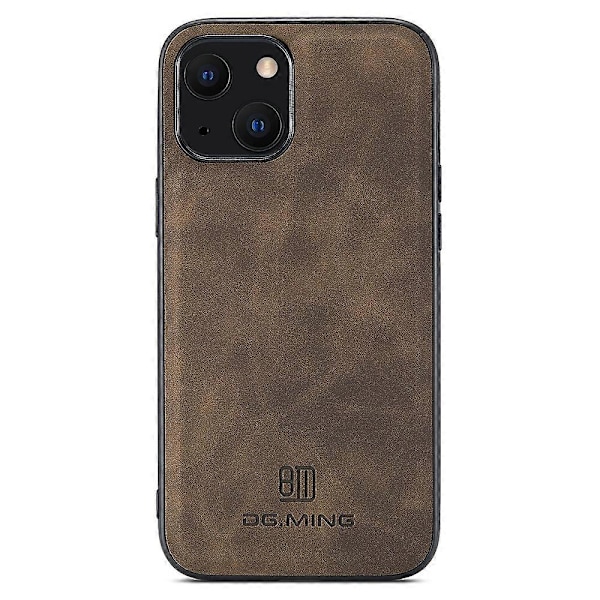 iPhone 14 -kotelo PC+TPU+PU-nahkapäällysteinen takakuori Multicolor Style B