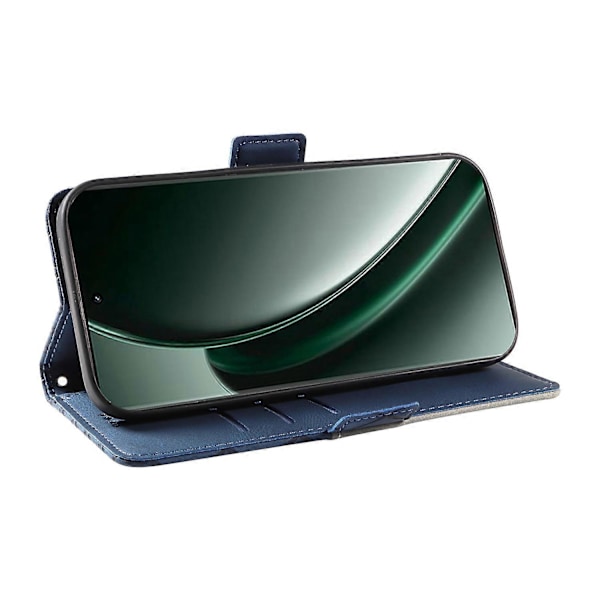 Til Realme GT 6 5G Etui Geometrisk Rombe Tegnebog Læder Telefon Cover Multicolor Style B