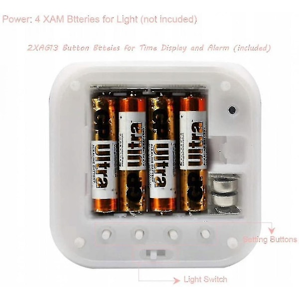 Qd- Alarm C Vækkeur Wark Led C Carre-