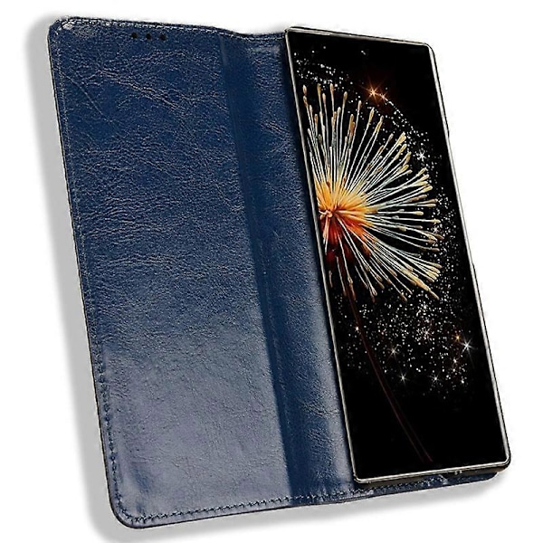 För Xiaomi Mix Fold 3 5G Vikbart Fodral Retro PU Läder Ställ Telefonskal Multicolor Style C