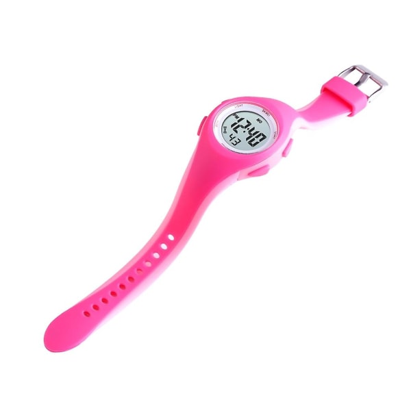 Skmei 1459 Børne Lille Elektronisk Ur Sort Pink