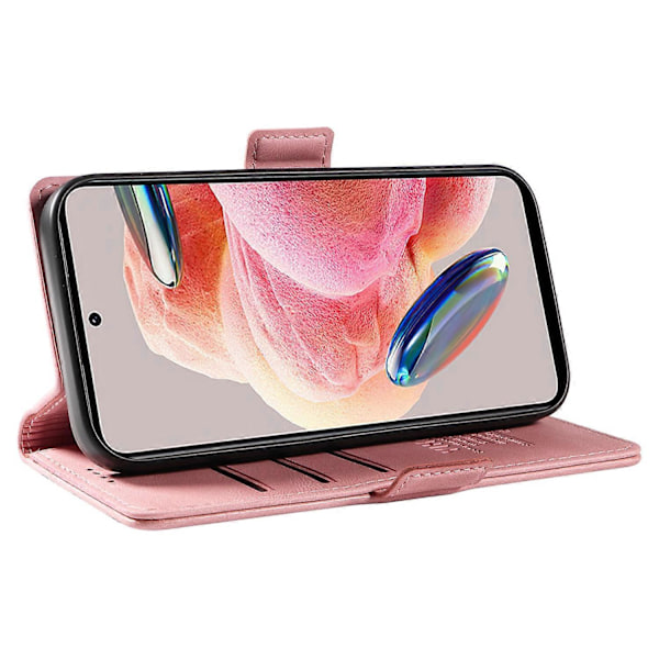 YIKATU YK-005 Til Xiaomi Redmi Note 12 4G Hud-berørings Telefon Cover PU Læder Wallet Stand Shell Multicolor Style G