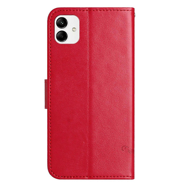 Til Samsung Galaxy A05 4G Etui Præget PU Læder Wallet Foldbart Stativ Telefon Cover Multicolor Style H