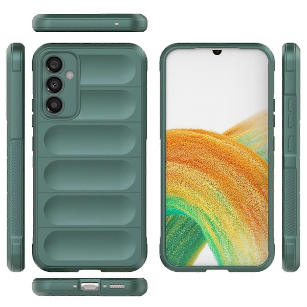 Mykt TPU-deksel til Samsung Galaxy A34 5G, sklisikkert og robust bakdeksel Multicolor Style D