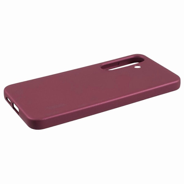 X-LEVEL Guardian Series TPU-skal för Samsung Galaxy S24+ - Mjuk Matt Baksida Multicolor Wine Red