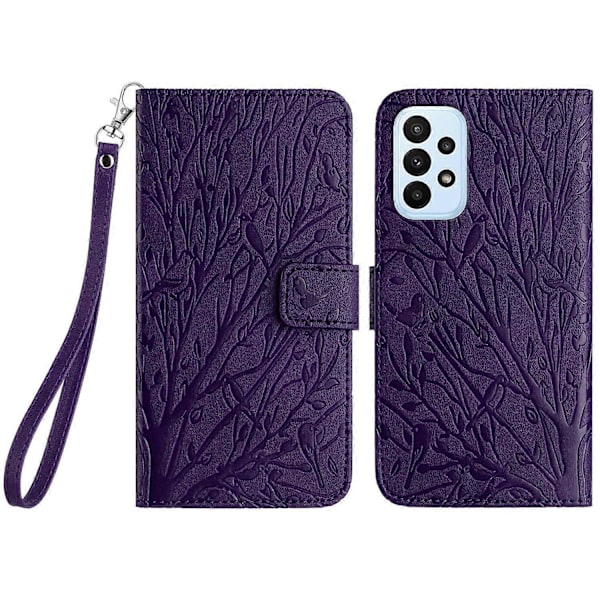 Til Samsung Galaxy A23 5G (Global Version)/A23 4G Telefon Cover PU Læder Wallet Telefon Etui Multicolor Style D