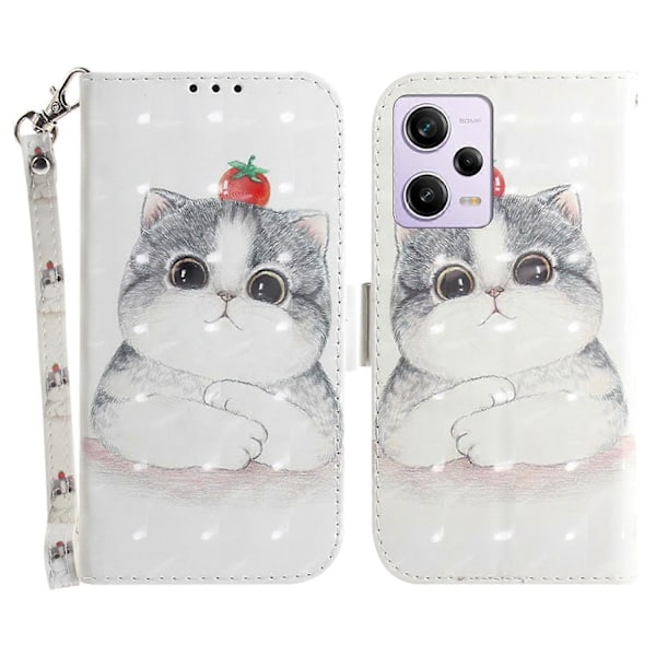 PU-læder telefoncover med stativ til Xiaomi Redmi Note 12 Pro 5G/Note 12 Pro Speed 5G/Poco X5 Pro 5G Multicolor Style B