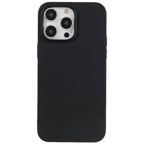 Svart Matt Flexibelt TPU-skal för iPhone 14 Pro, Repskyddande Skyddande Mobilskal Multicolor Style A