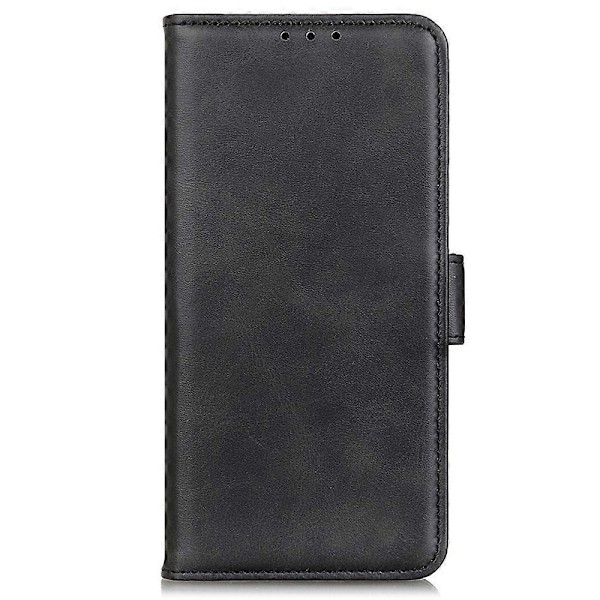 Til Motorola Moto G75 5G Etui Stativ Kohud Tekstur PU Læder Telefon Cover Multicolor Style A