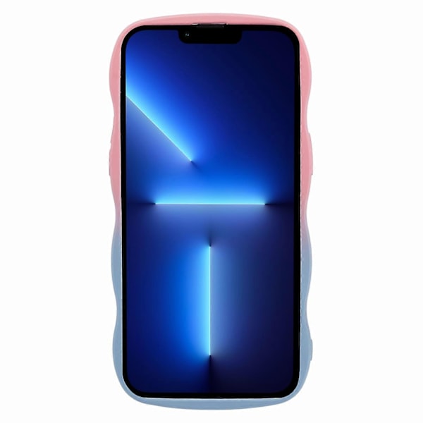 JTW Series Skal för iPhone 13 Pro Max 6.7 tum Stöttåligt Vågkant Mobilskal Multicolor Style B