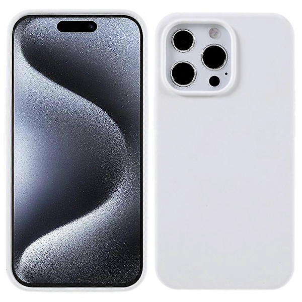 Silikondeksel til iPhone 15 Pro Max, Støtsikkert Beskyttelsesdeksel Multicolor Style C