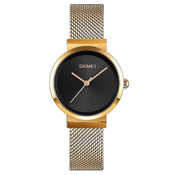 Skmei 1595 Scale Women Quartz Watch Gold