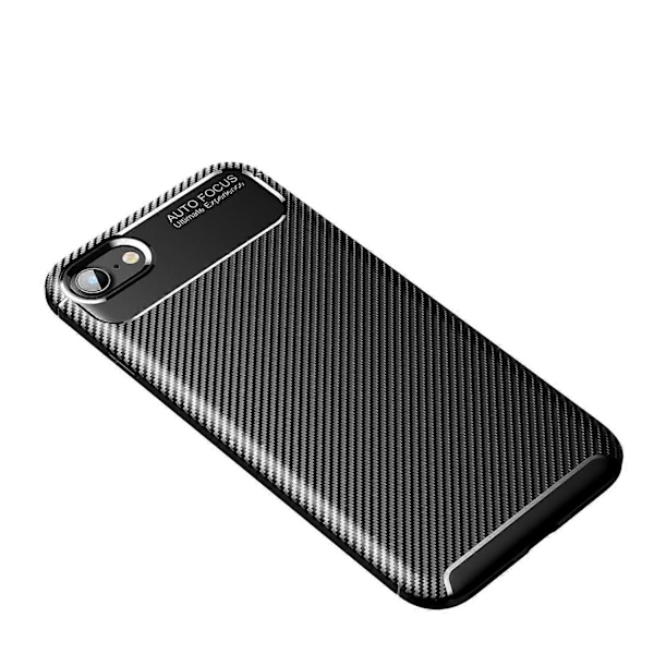 Kolfiber TPU Mjukt Mobilskal för iPhone SE (2020)/SE (2022)/8/7