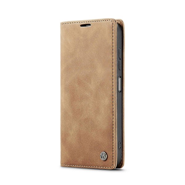 Til Samsung Galaxy A26 5G Case CASEME 013 Series Kortholder Stativ Læder Telefon Cover - Kaffe Multicolor Brown