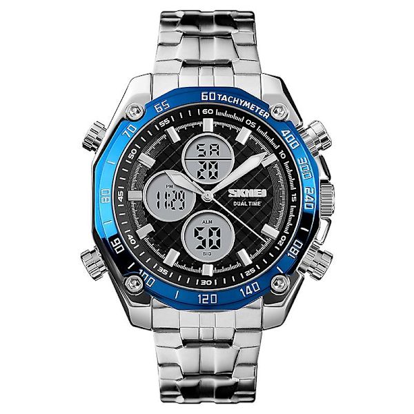 Skmei 1302 Mode Män Fritid Watch Blue