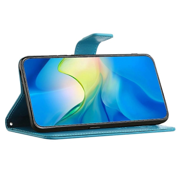Til Samsung Galaxy A26 5G Etui Wallet Stand Præget Sommerfugl Blomst PU Læder Telefon Cover Multicolor Style A